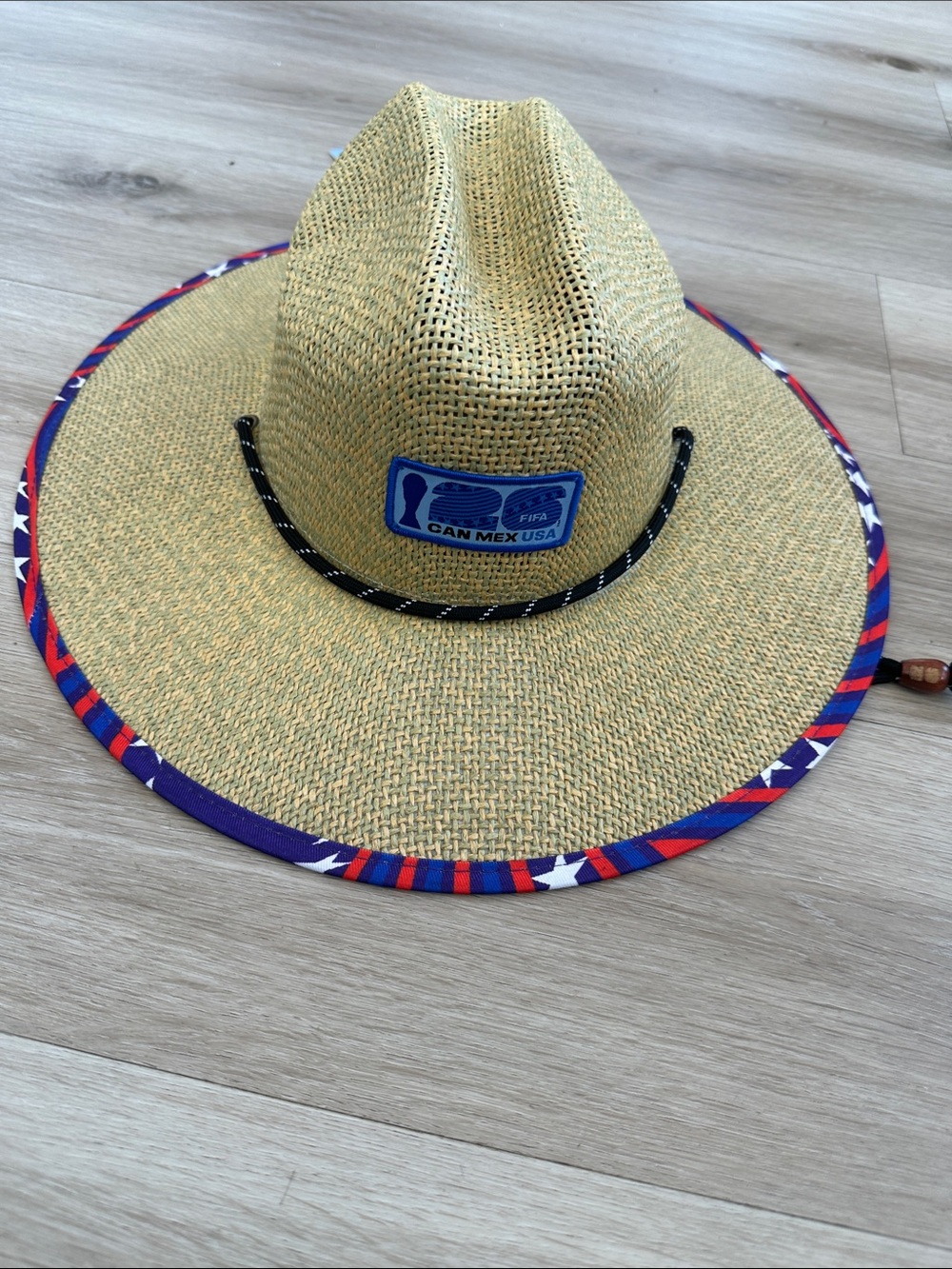 FIFA Emblem Paper Straw Hat
